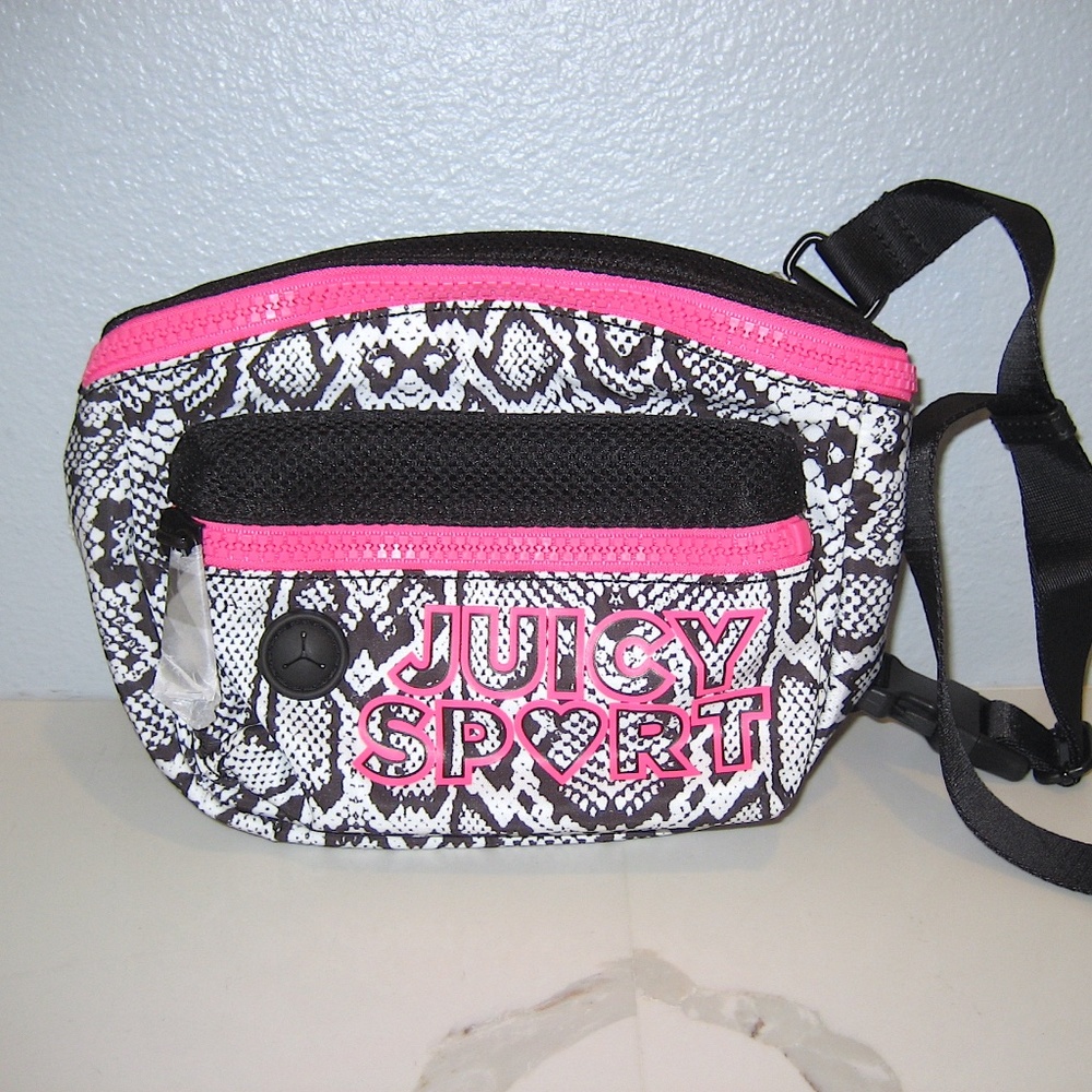 JUICY SPORT PYTHON NYLON CROSSBODY NWT